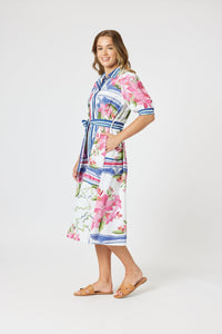 GORDON SMITH_MONACO DRESS SARDINIA BLUE _ MONACO DRESS SARDINIA BLUE _ Ebony Boutique NZ