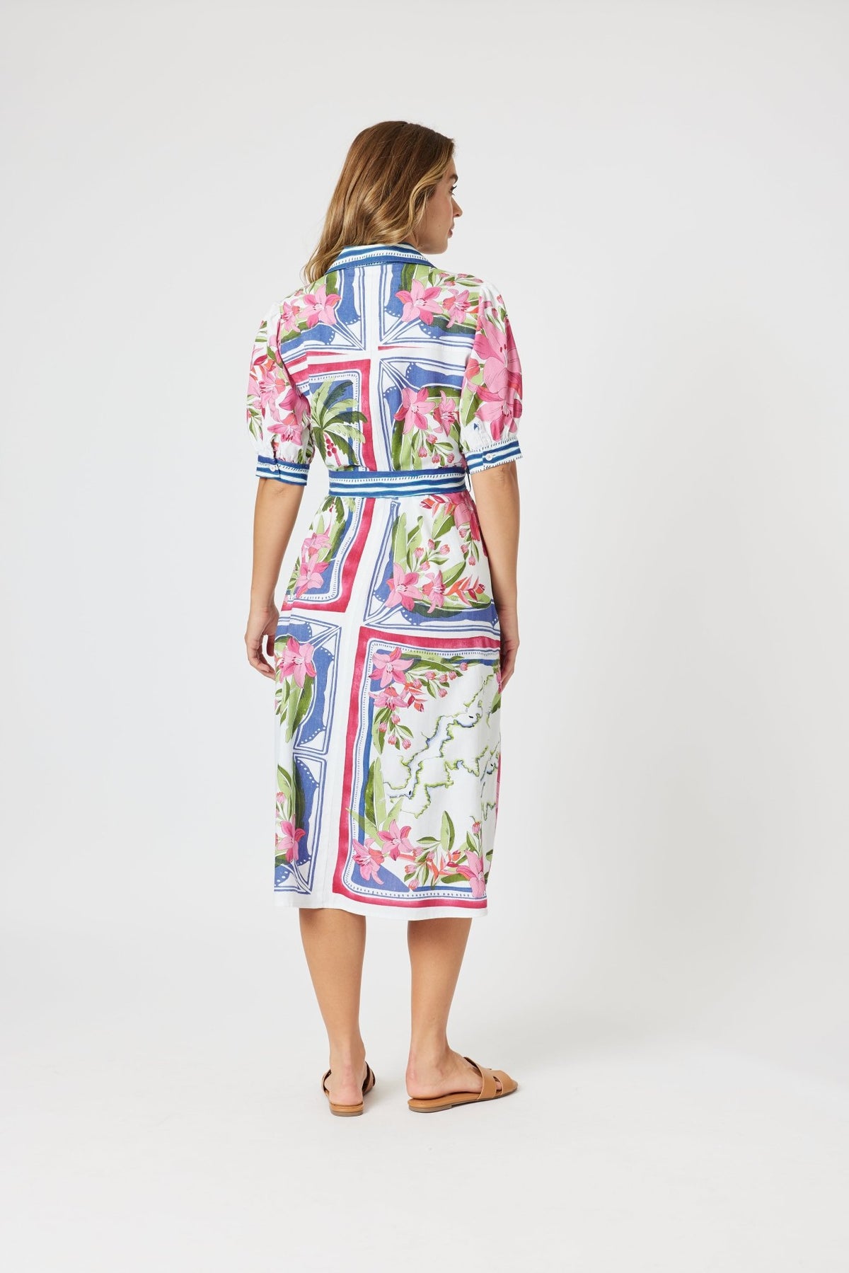 GORDON SMITH_MONACO DRESS SARDINIA BLUE _ MONACO DRESS SARDINIA BLUE _ Ebony Boutique NZ