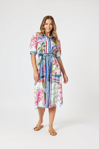 GORDON SMITH_MONACO DRESS SARDINIA BLUE _ MONACO DRESS SARDINIA BLUE _ Ebony Boutique NZ