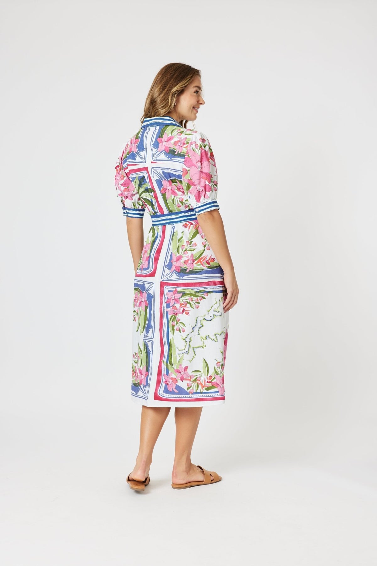 GORDON SMITH_MONACO DRESS SARDINIA BLUE _ MONACO DRESS SARDINIA BLUE _ Ebony Boutique NZ