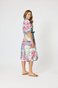 GORDON SMITH_MONACO DRESS SARDINIA BLUE _ MONACO DRESS SARDINIA BLUE _ Ebony Boutique NZ