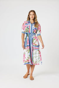 GORDON SMITH_MONACO DRESS SARDINIA BLUE _ MONACO DRESS SARDINIA BLUE _ Ebony Boutique NZ