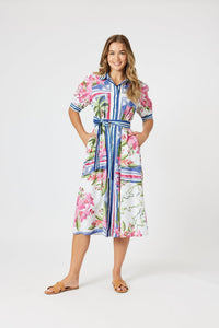 GORDON SMITH_MONACO DRESS SARDINIA BLUE _ MONACO DRESS SARDINIA BLUE _ Ebony Boutique NZ