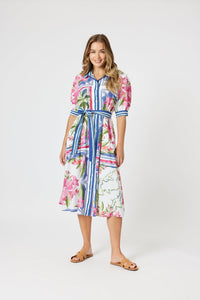 GORDON SMITH_MONACO DRESS SARDINIA BLUE _ MONACO DRESS SARDINIA BLUE _ Ebony Boutique NZ