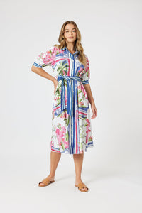 GORDON SMITH_MONACO DRESS SARDINIA BLUE _ MONACO DRESS SARDINIA BLUE _ Ebony Boutique NZ