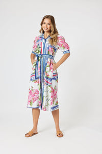 GORDON SMITH_MONACO DRESS SARDINIA BLUE _ MONACO DRESS SARDINIA BLUE _ Ebony Boutique NZ