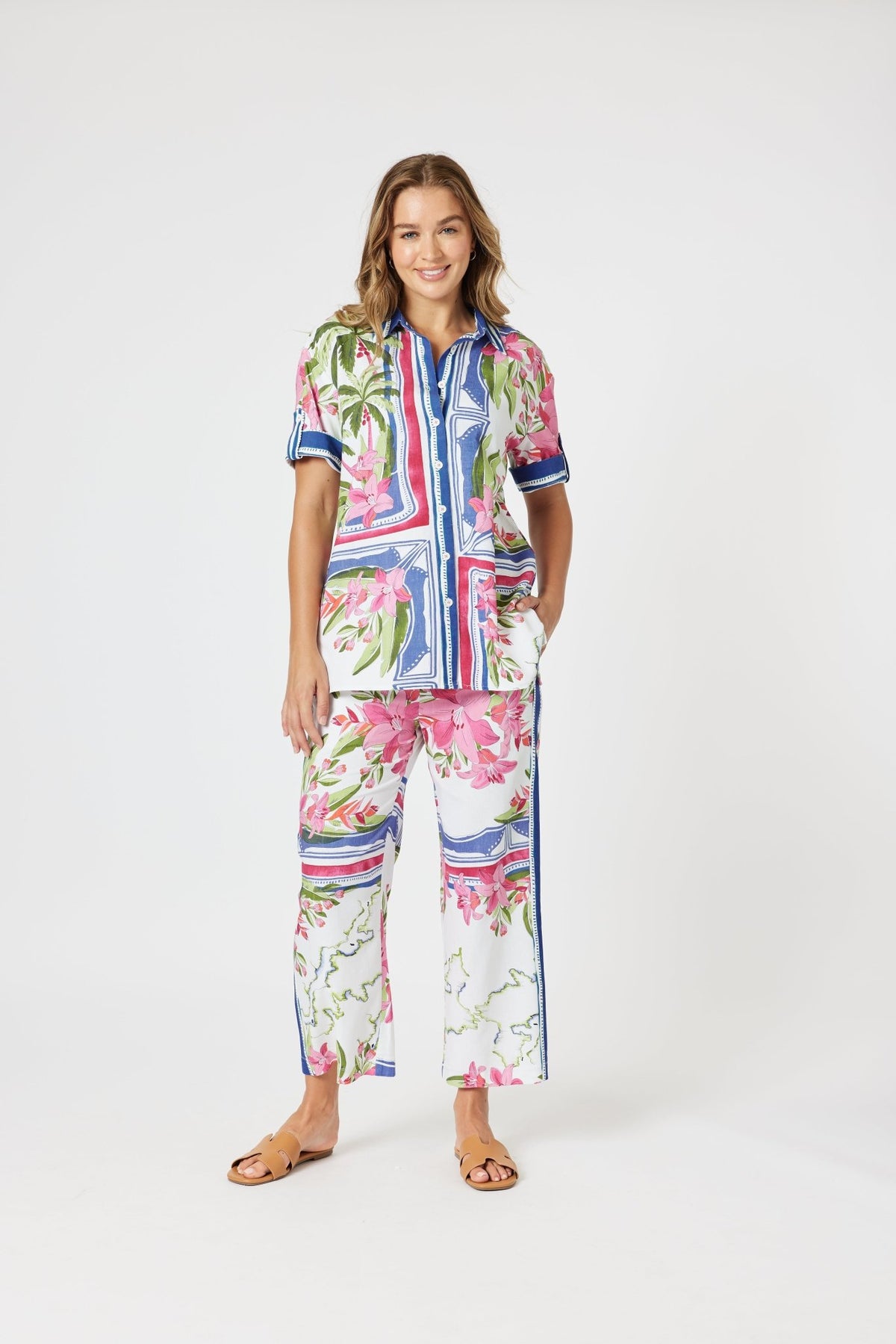 GORDON SMITH_MONACO PANT SARDINIA BLUE _ MONACO PANT SARDINIA BLUE _ Ebony Boutique NZ