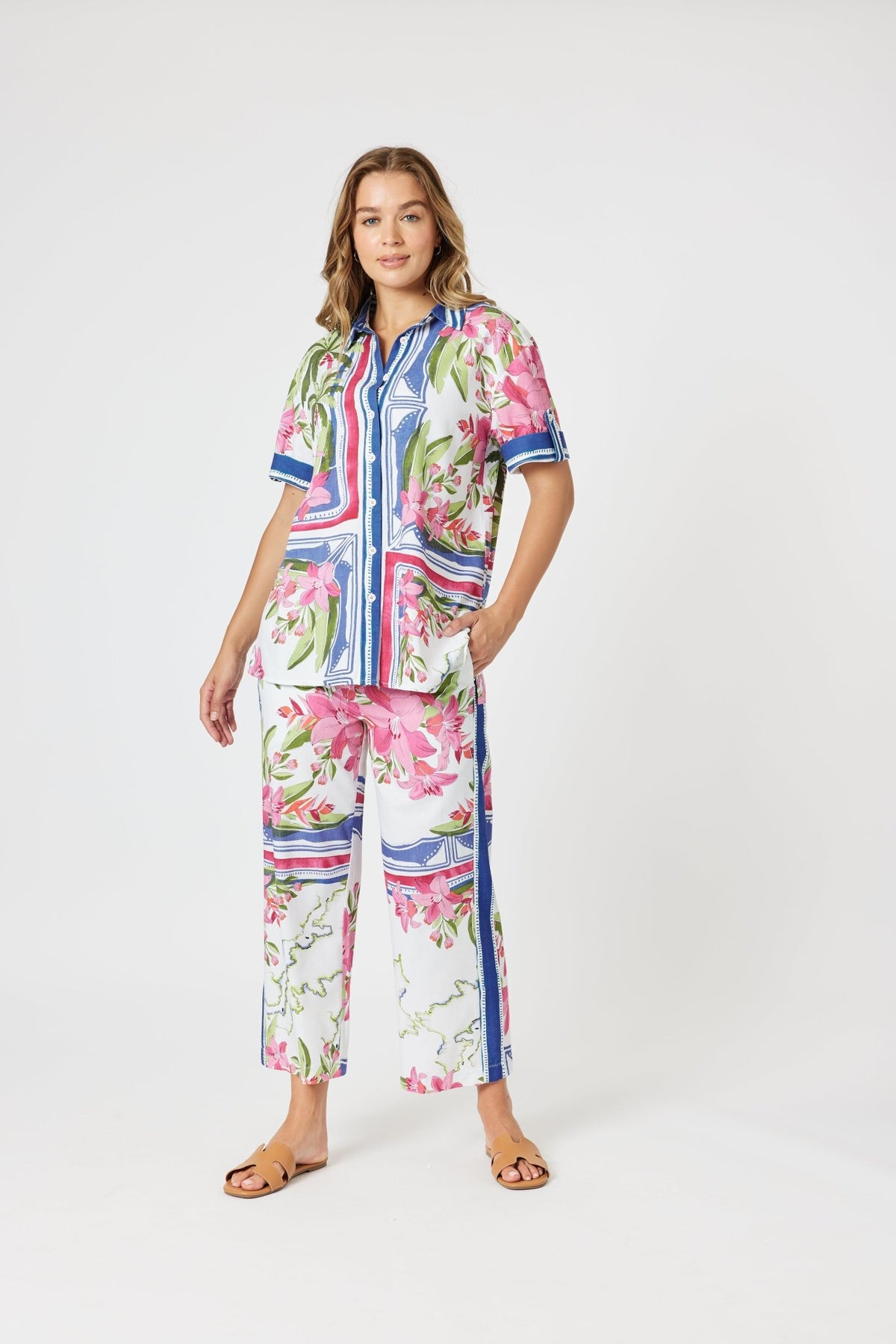 GORDON SMITH_MONACO PANT SARDINIA BLUE _ MONACO PANT SARDINIA BLUE _ Ebony Boutique NZ