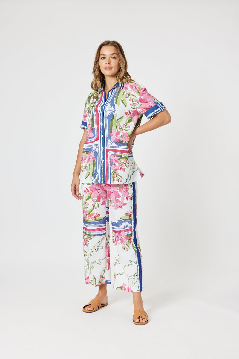 GORDON SMITH_MONACO PANT SARDINIA BLUE _ MONACO PANT SARDINIA BLUE _ Ebony Boutique NZ