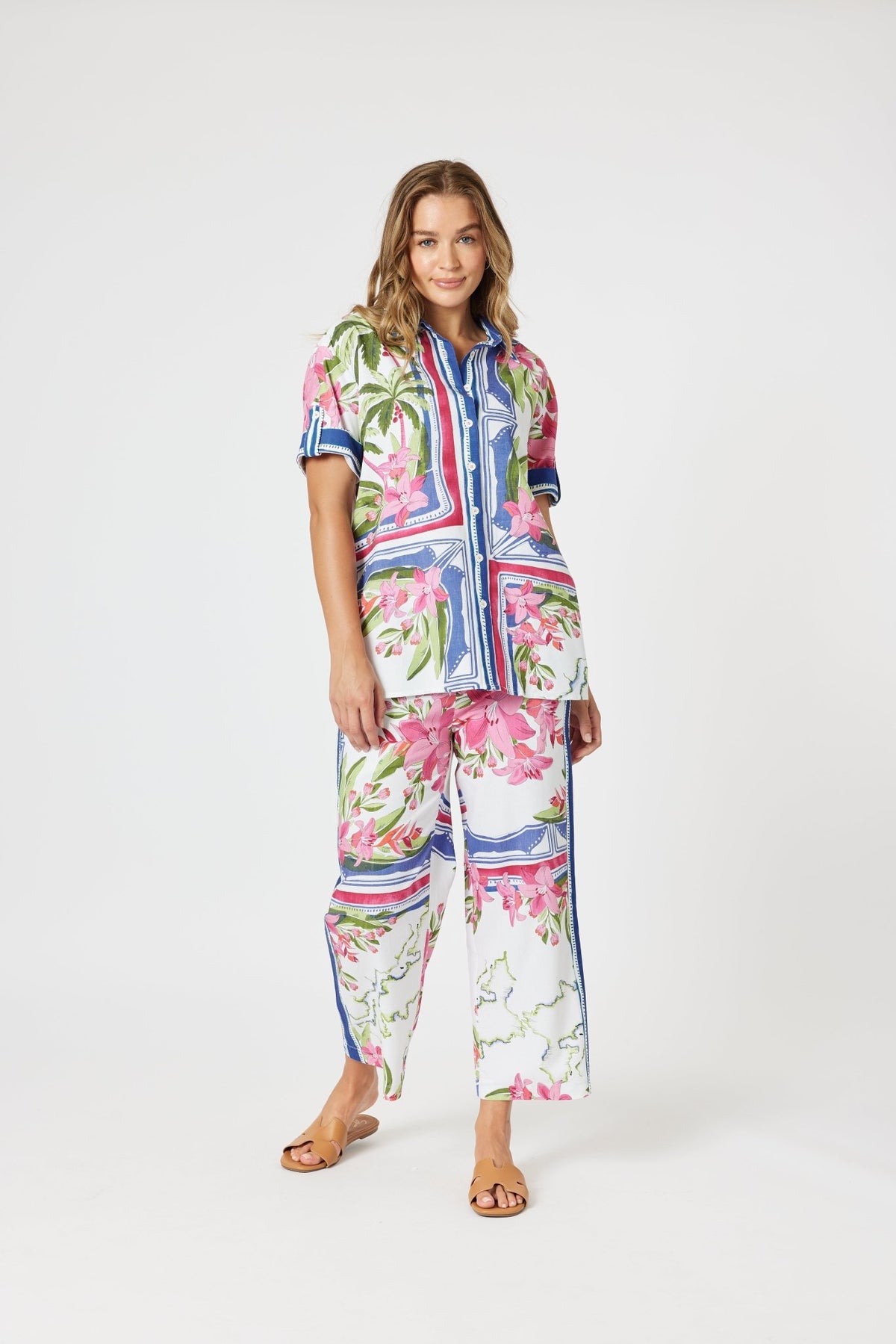 GORDON SMITH_MONACO PANT SARDINIA BLUE _ MONACO PANT SARDINIA BLUE _ Ebony Boutique NZ