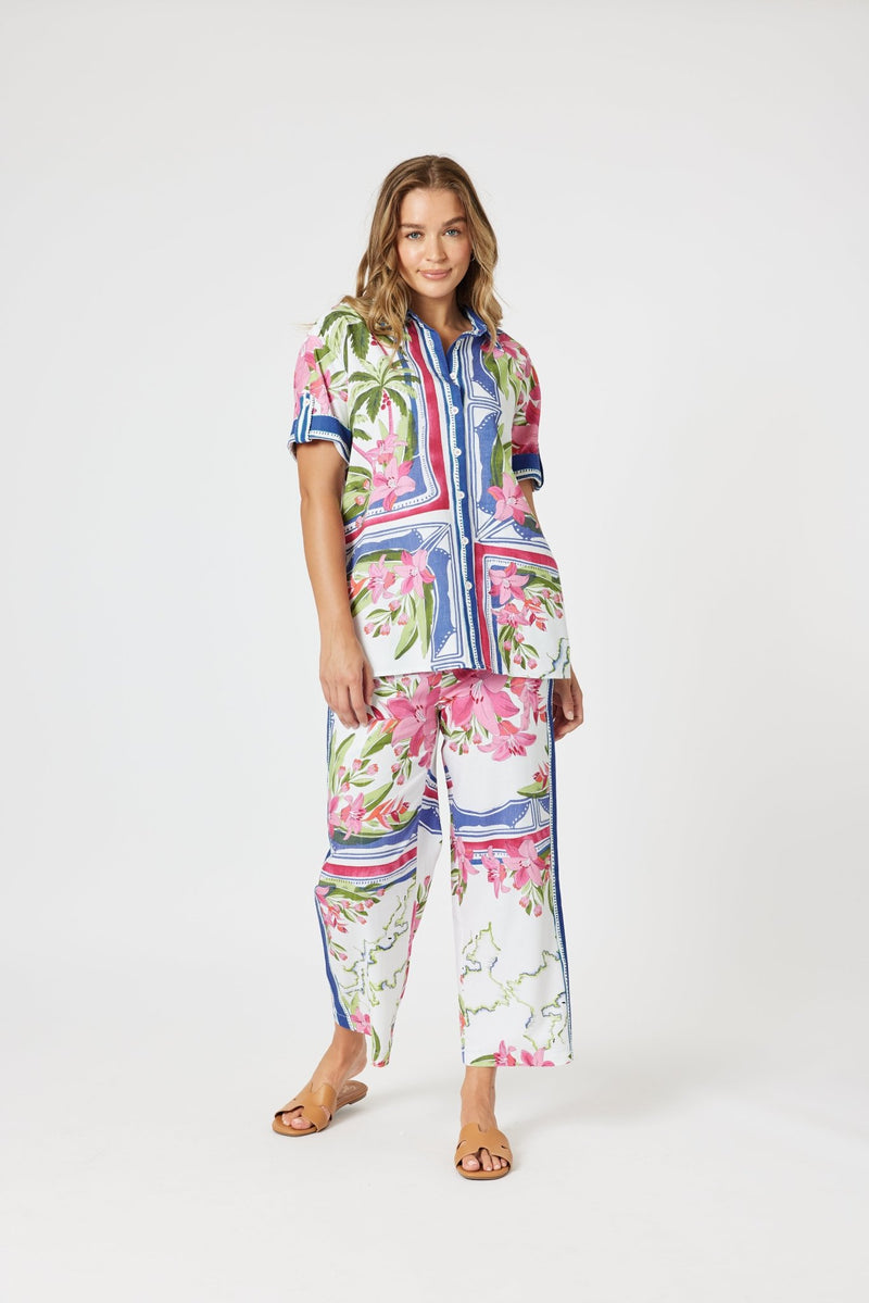 GORDON SMITH_MONACO PANT SARDINIA BLUE _ MONACO PANT SARDINIA BLUE _ Ebony Boutique NZ