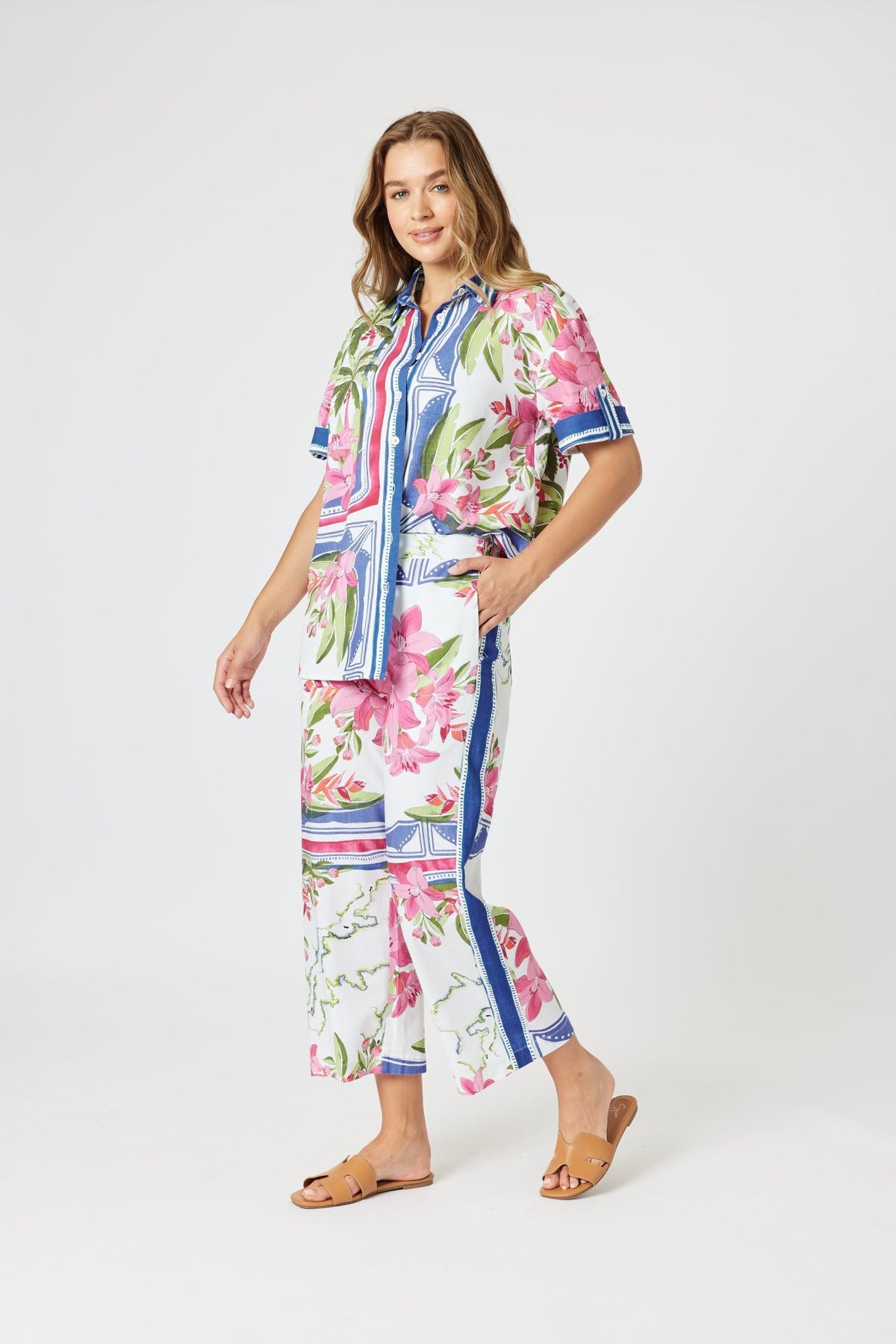 GORDON SMITH_MONACO PANT SARDINIA BLUE _ MONACO PANT SARDINIA BLUE _ Ebony Boutique NZ