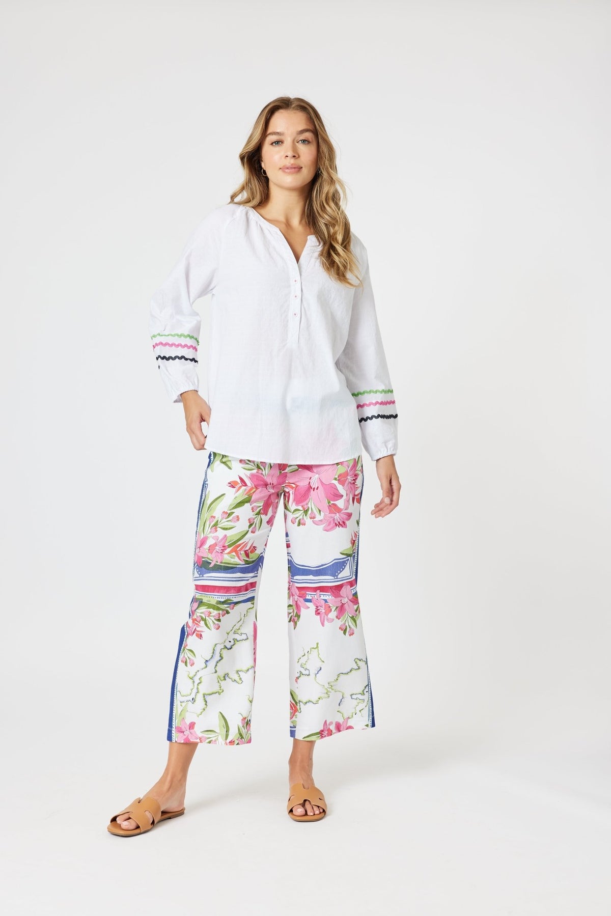 GORDON SMITH_MONACO PANT SARDINIA BLUE _ MONACO PANT SARDINIA BLUE _ Ebony Boutique NZ