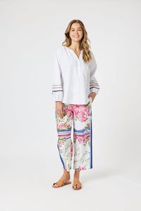 GORDON SMITH_MONACO PANT SARDINIA BLUE _ MONACO PANT SARDINIA BLUE _ Ebony Boutique NZ