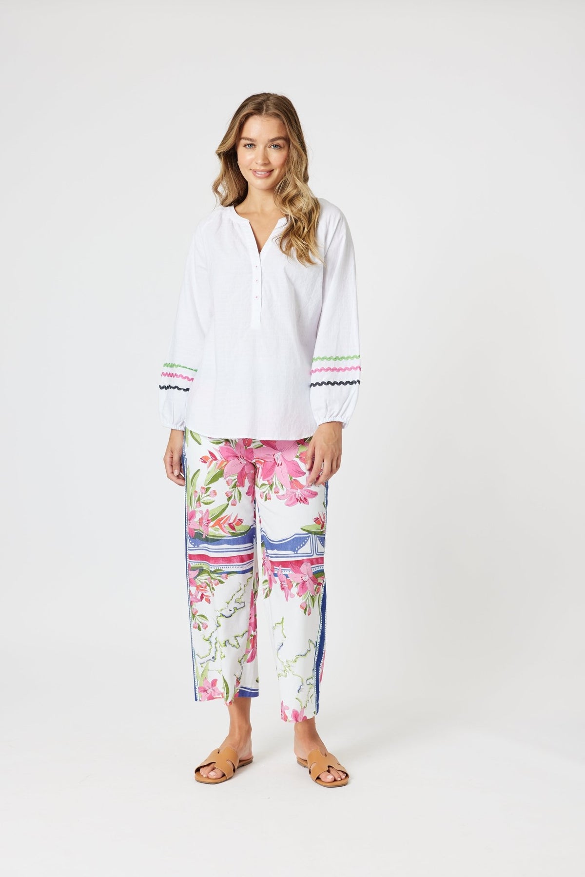 GORDON SMITH_MONACO PANT SARDINIA BLUE _ MONACO PANT SARDINIA BLUE _ Ebony Boutique NZ