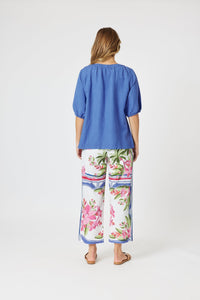 GORDON SMITH_MONACO PANT SARDINIA BLUE _ MONACO PANT SARDINIA BLUE _ Ebony Boutique NZ