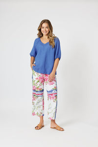 GORDON SMITH_MONACO PANT SARDINIA BLUE _ MONACO PANT SARDINIA BLUE _ Ebony Boutique NZ