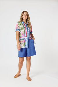 GORDON SMITH_MONACO SHIRT SARDINIA BLUE _ MONACO SHIRT SARDINIA BLUE _ Ebony Boutique NZ