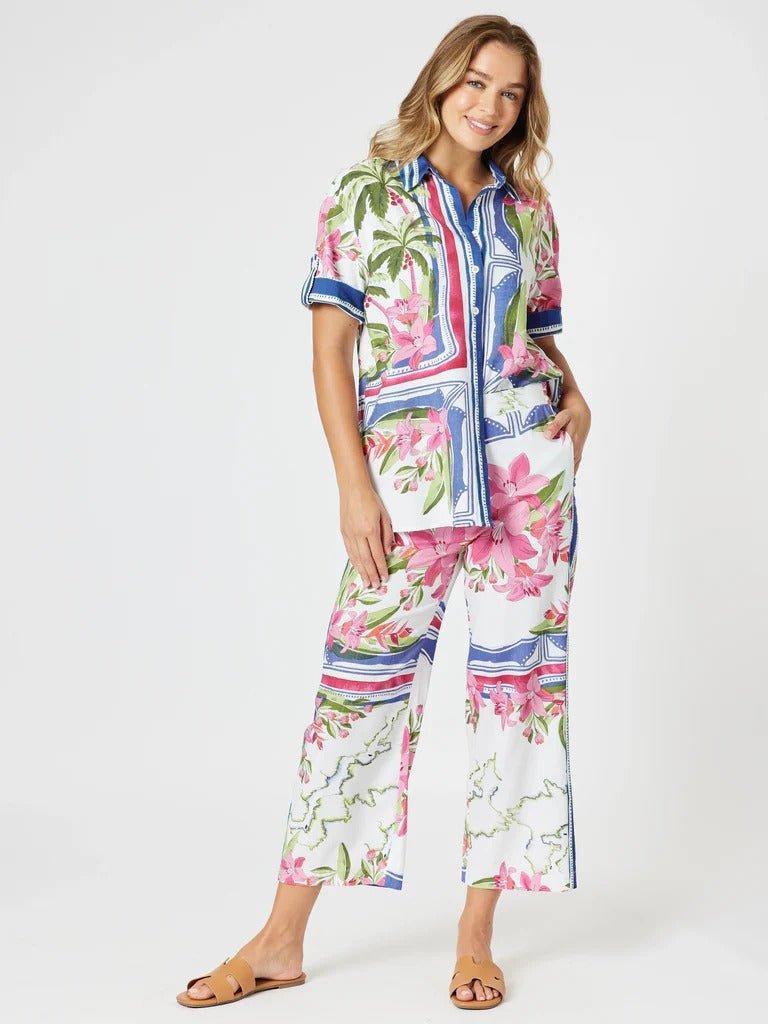 GORDON SMITH_MONACO SHIRT SARDINIA BLUE _ MONACO SHIRT SARDINIA BLUE _ Ebony Boutique NZ