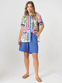 GORDON SMITH_MONACO SHIRT SARDINIA BLUE _ MONACO SHIRT SARDINIA BLUE _ Ebony Boutique NZ