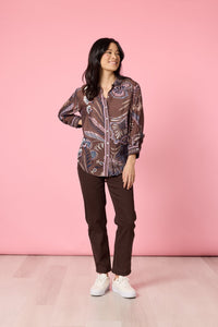 MONTANA PRINT SHIRT_by_GORDON SMITH_women's_in_New Zealand_ MONTANA PRINT SHIRT _