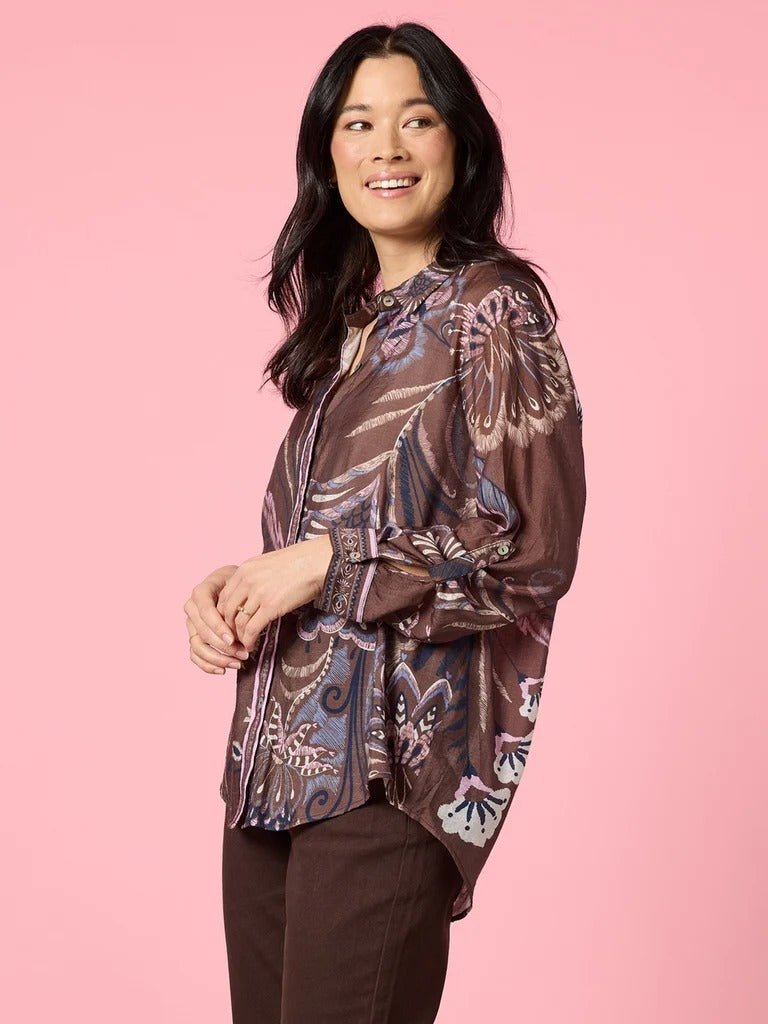MONTANA PRINT SHIRT_by_GORDON SMITH_women's_in_New Zealand_ MONTANA PRINT SHIRT _