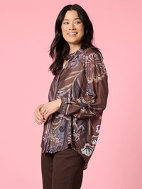 MONTANA PRINT SHIRT_by_GORDON SMITH_women's_in_New Zealand_ MONTANA PRINT SHIRT _