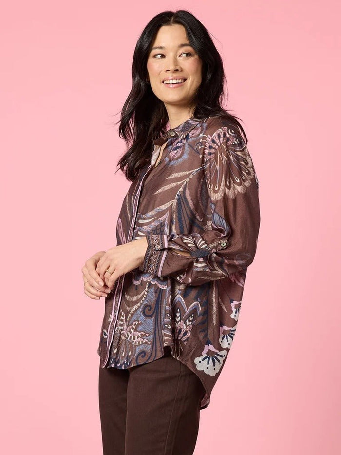 MONTANA PRINT SHIRT_by_GORDON SMITH_women's_in_New Zealand_ MONTANA PRINT SHIRT _