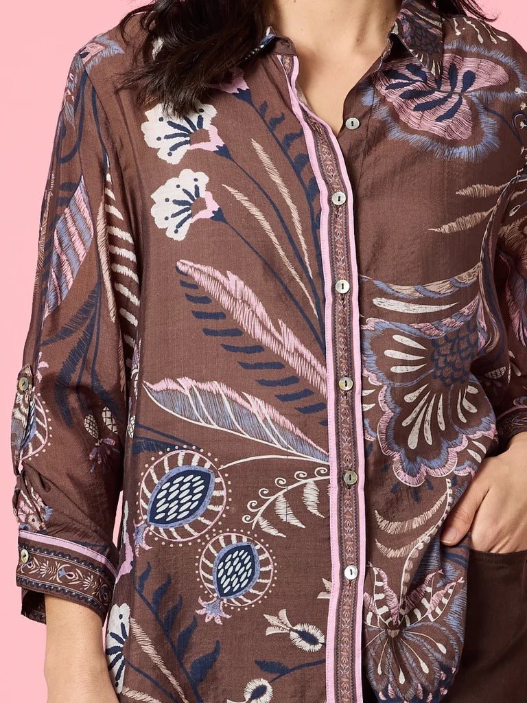 MONTANA PRINT SHIRT_by_GORDON SMITH_women's_in_New Zealand_ MONTANA PRINT SHIRT _