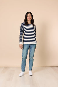 GORDON SMITH_NEWPORT STRIPE TOP _ NEWPORT STRIPE TOP _ Ebony Boutique NZ