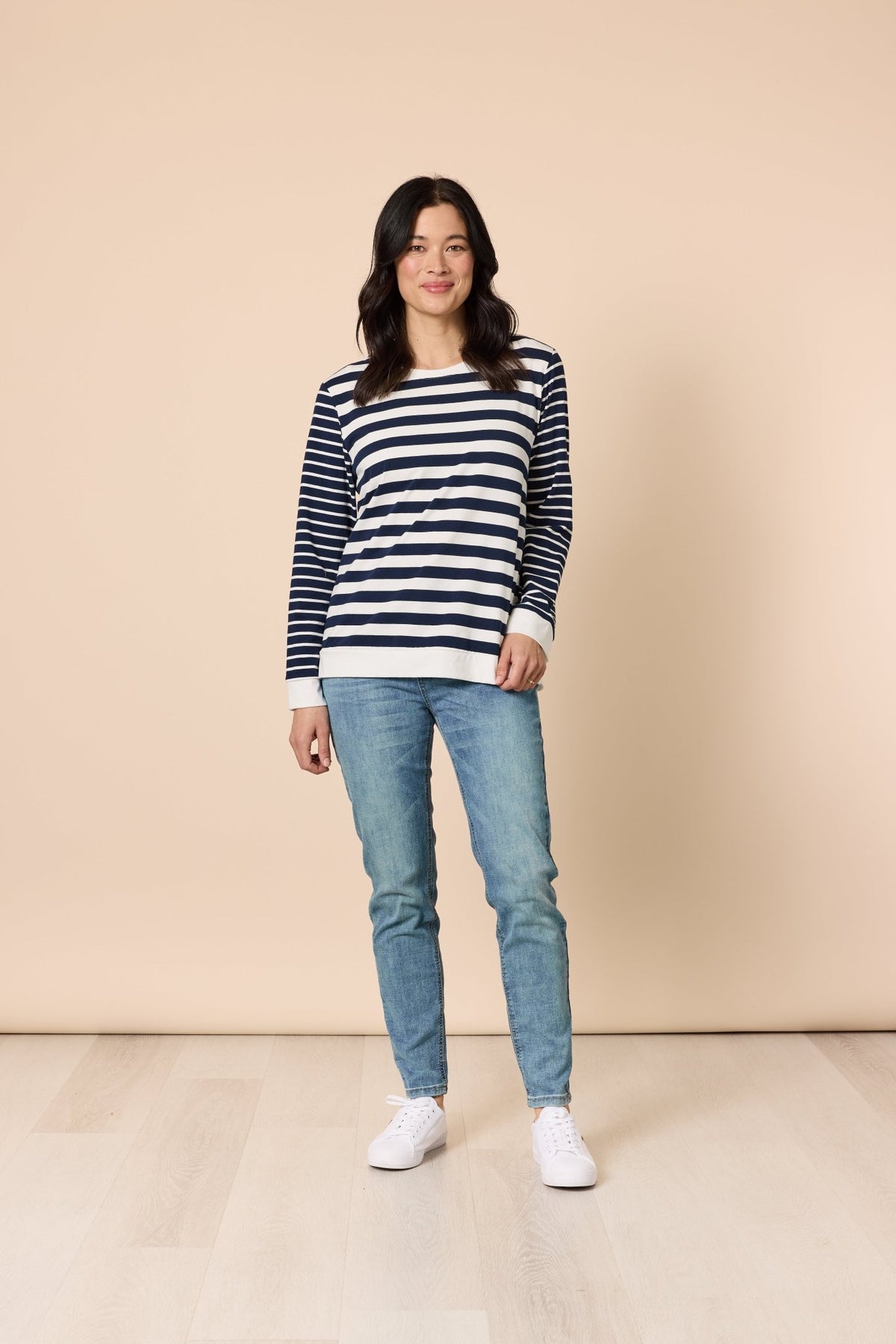 GORDON SMITH_NEWPORT STRIPE TOP _ NEWPORT STRIPE TOP _ Ebony Boutique NZ