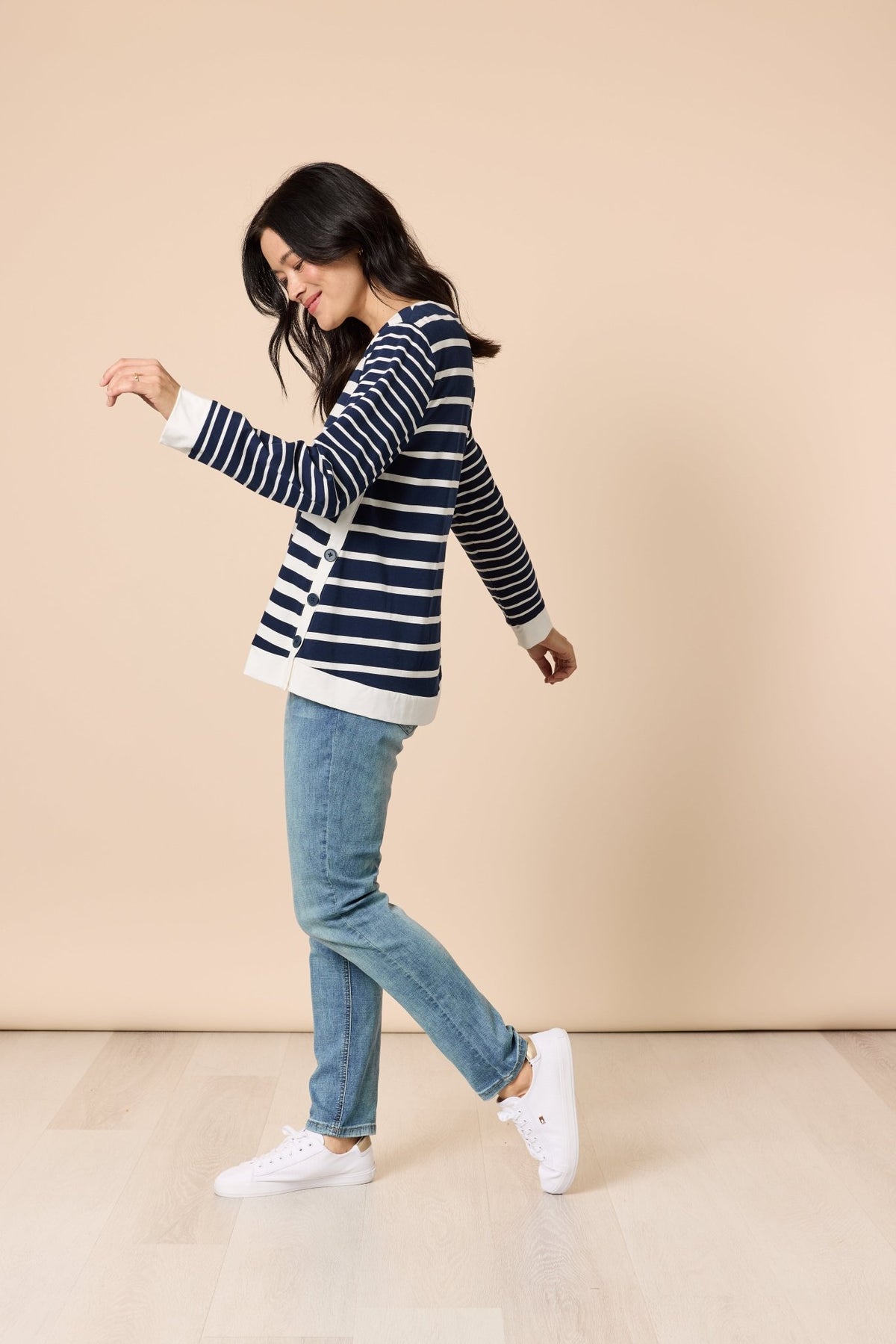 GORDON SMITH_NEWPORT STRIPE TOP _ NEWPORT STRIPE TOP _ Ebony Boutique NZ