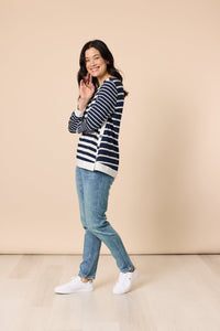 GORDON SMITH_NEWPORT STRIPE TOP _ NEWPORT STRIPE TOP _ Ebony Boutique NZ