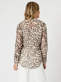 GORDON SMITH_ON SAFARI SHIRT NATURAL _ ON SAFARI SHIRT NATURAL _ Ebony Boutique NZ