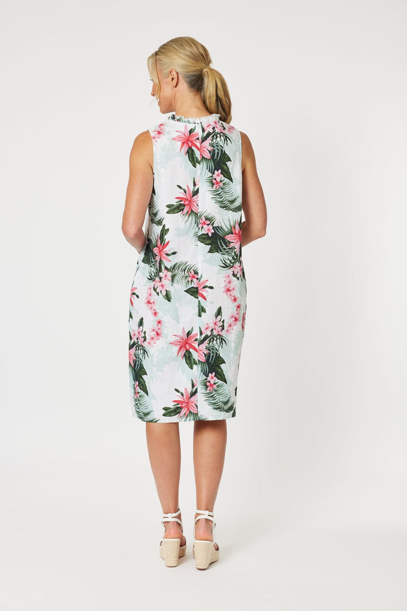 GORDON SMITH_PARADISE PRINT DRESS _ PARADISE PRINT DRESS _ Ebony Boutique NZ