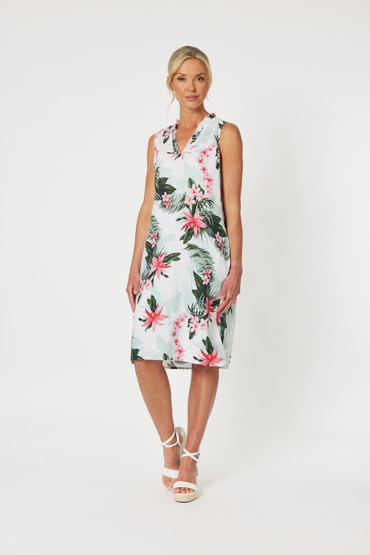 GORDON SMITH_PARADISE PRINT DRESS _ PARADISE PRINT DRESS _ Ebony Boutique NZ