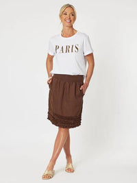 GORDON SMITH_PARIS BEADED TEE _ PARIS BEADED TEE _ Ebony Boutique NZ