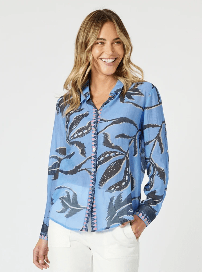 GORDON SMITH_PENINSULA SHIRT _ PENINSULA SHIRT _ Ebony Boutique NZ