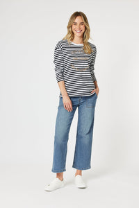 GORDON SMITH_SAINT TROPEZ TEE _ SAINT TROPEZ TEE _ Ebony Boutique NZ