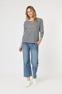 GORDON SMITH_SAINT TROPEZ TEE _ SAINT TROPEZ TEE _ Ebony Boutique NZ
