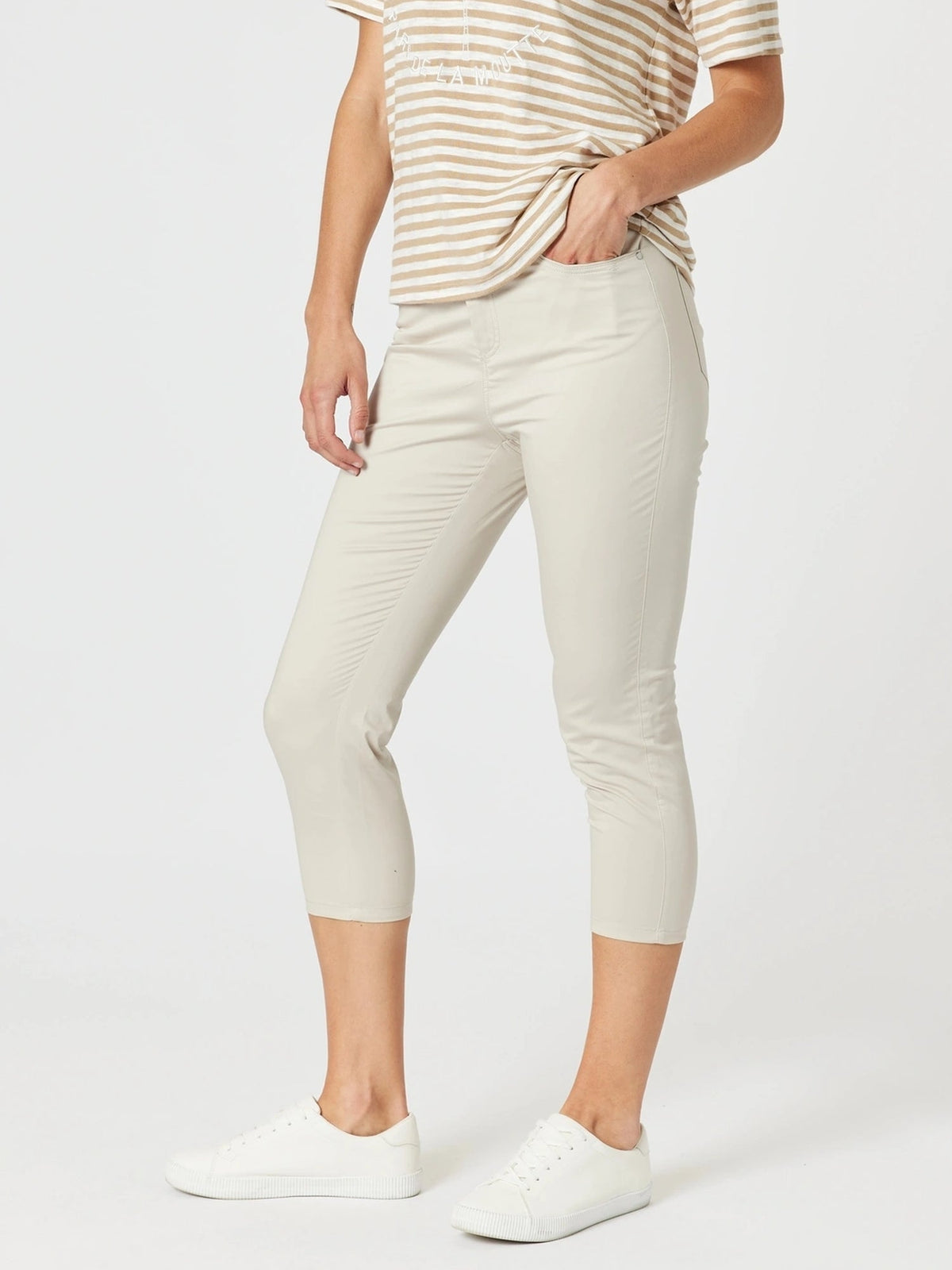 GORDON SMITH_SAN MARINO PANT NATURAL _ SAN MARINO PANT NATURAL _ Ebony Boutique NZ