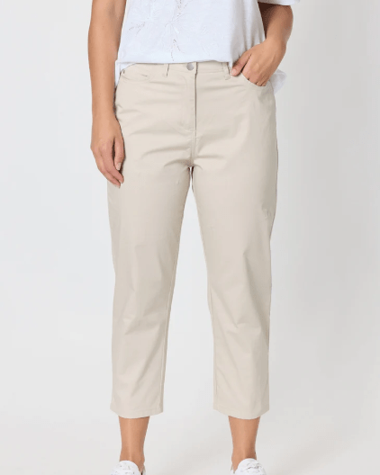 GORDON SMITH_SAN MARINO PANT NATURAL _ SAN MARINO PANT NATURAL _ Ebony Boutique NZ