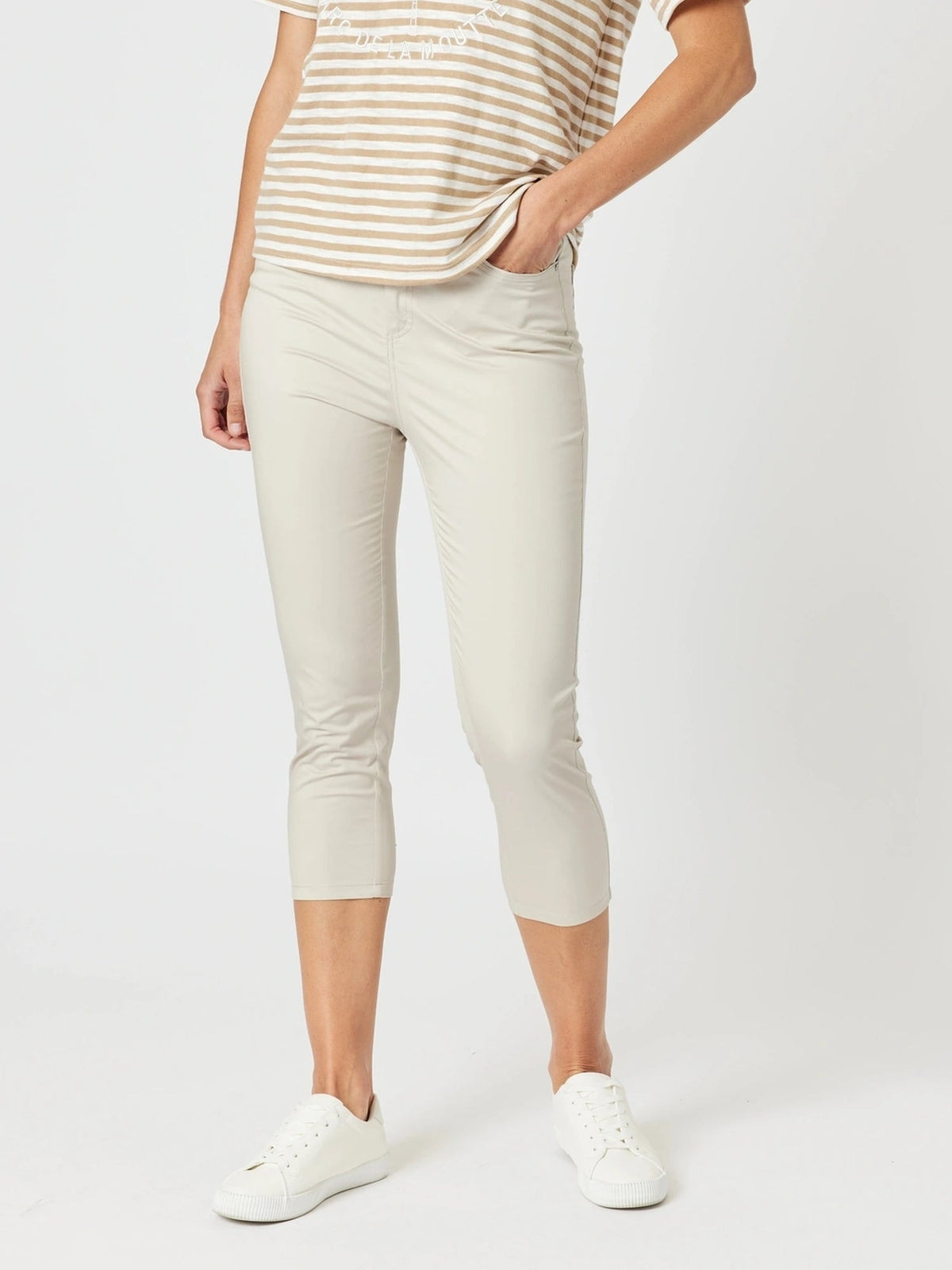 GORDON SMITH_SAN MARINO PANT NATURAL _ SAN MARINO PANT NATURAL _ Ebony Boutique NZ