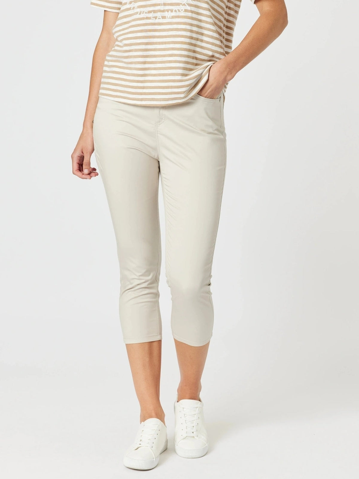 GORDON SMITH_SAN MARINO PANT NATURAL _ SAN MARINO PANT NATURAL _ Ebony Boutique NZ