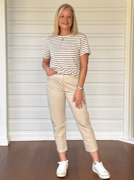 GORDON SMITH_SAN MARINO PANT NATURAL _ SAN MARINO PANT NATURAL _ Ebony Boutique NZ