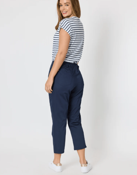 GORDON SMITH_SAN MARINO PANT NAVY _ SAN MARINO PANT NAVY _ Ebony Boutique NZ