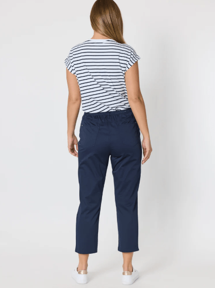 GORDON SMITH_SAN MARINO PANT NAVY _ SAN MARINO PANT NAVY _ Ebony Boutique NZ