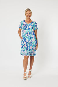 GORDON SMITH_SANTA MONICA FRILLED HEM DRESS _ SANTA MONICA FRILLED HEM DRESS _ Ebony Boutique NZ