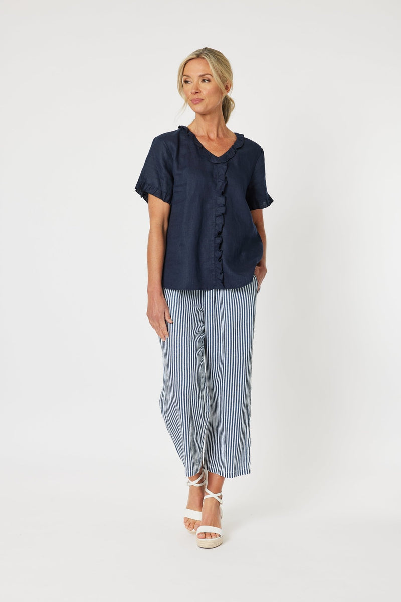 GORDON SMITH_STRIPE BEACH PANT _ STRIPE BEACH PANT _ Ebony Boutique NZ