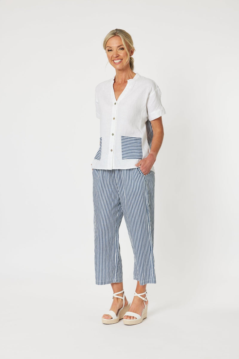 GORDON SMITH_STRIPE BEACH PANT _ STRIPE BEACH PANT _ Ebony Boutique NZ